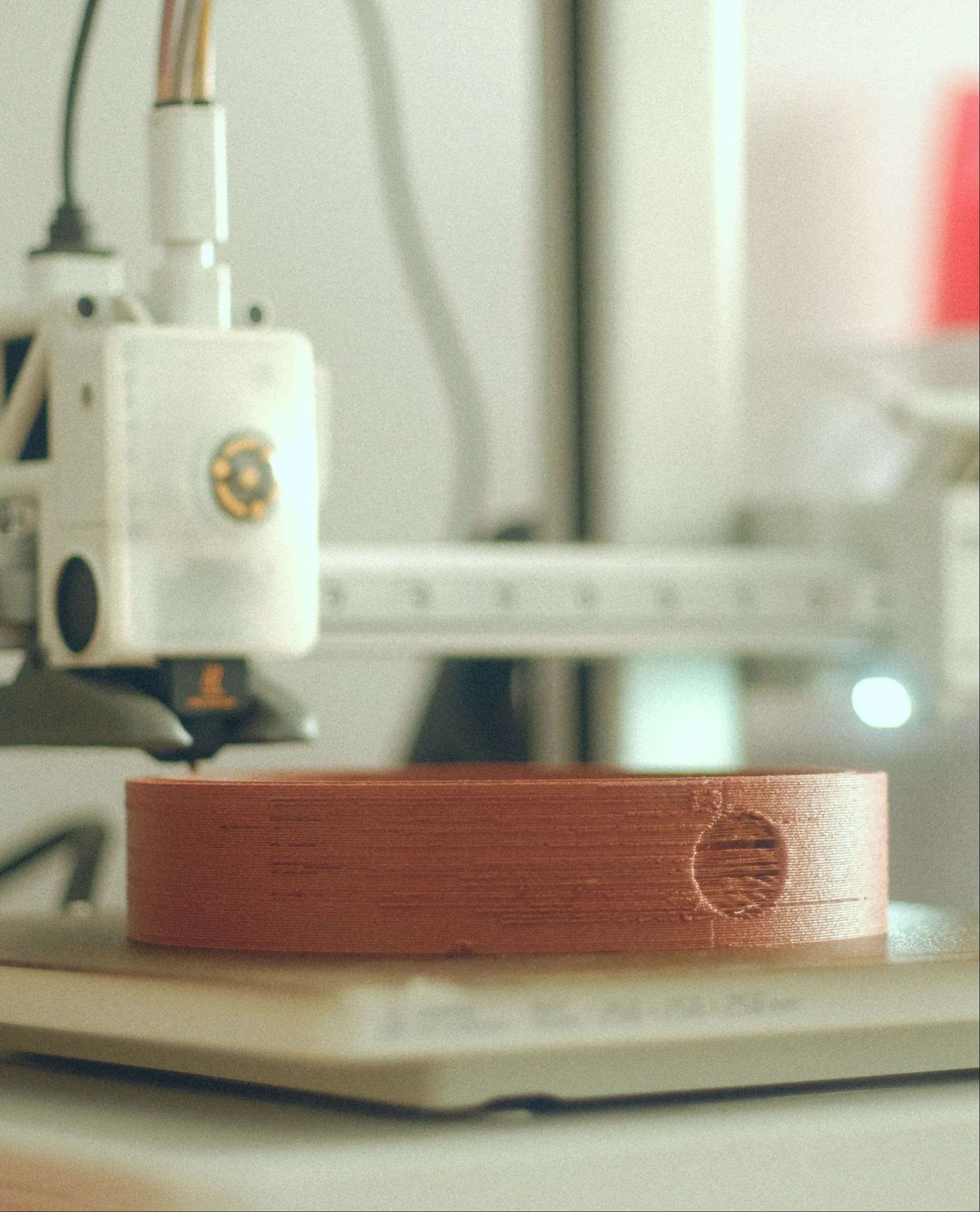 The indigo hand drum build in progress